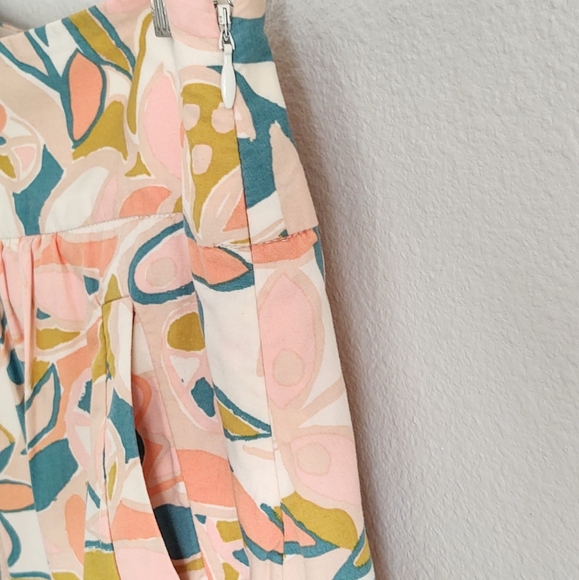 J. Crew Floral Skirt, Sz 4 - Picture 2 of 5